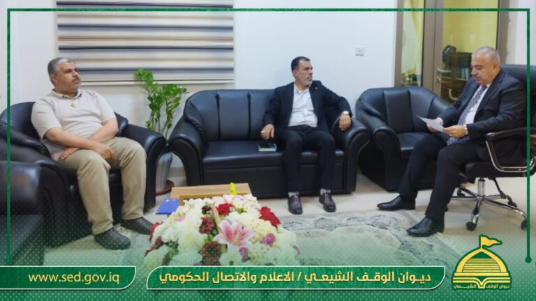 الوقف الشيعي وديوان محافظة كركوك يبحثان آلية تسجيل المواكب الحسينية وأنجاز المشاريع المتلكئة
