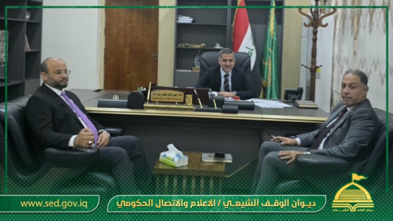 مدير عام دائرة المؤسسات الدينية والخيرية يؤكد على ضرورة إعداد خطة طارئة لإنجاز المعاملات المتراكمة
