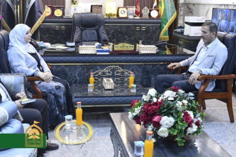 تعاون مشترك لخدمة أهالي ميسان..  الوقف الشيعي يستقبل عضو لجنة الاستثمار والتنمية النيابية الدكتورة ضحى السدخان لبحث ملف الأراضي السكنية